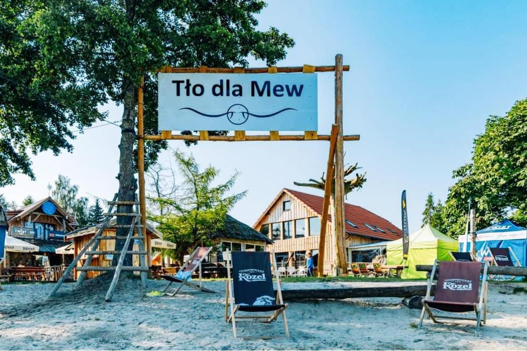 Przystan Tlo Dla Mew Lägenhet Rydzewo Exteriör bild